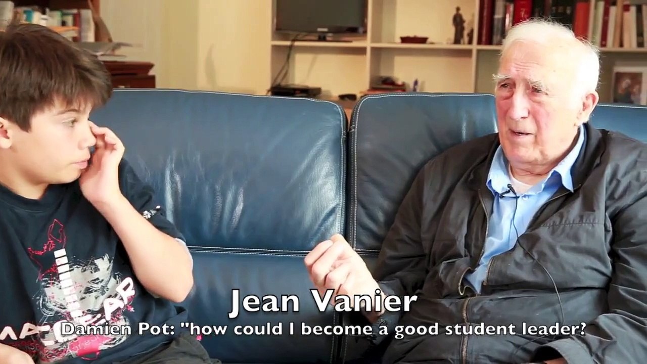 Jean Vanier & Damien Pot—on Becoming a Student Leader (2013)