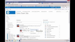 How to Use the SharePoint 2013 News Feed