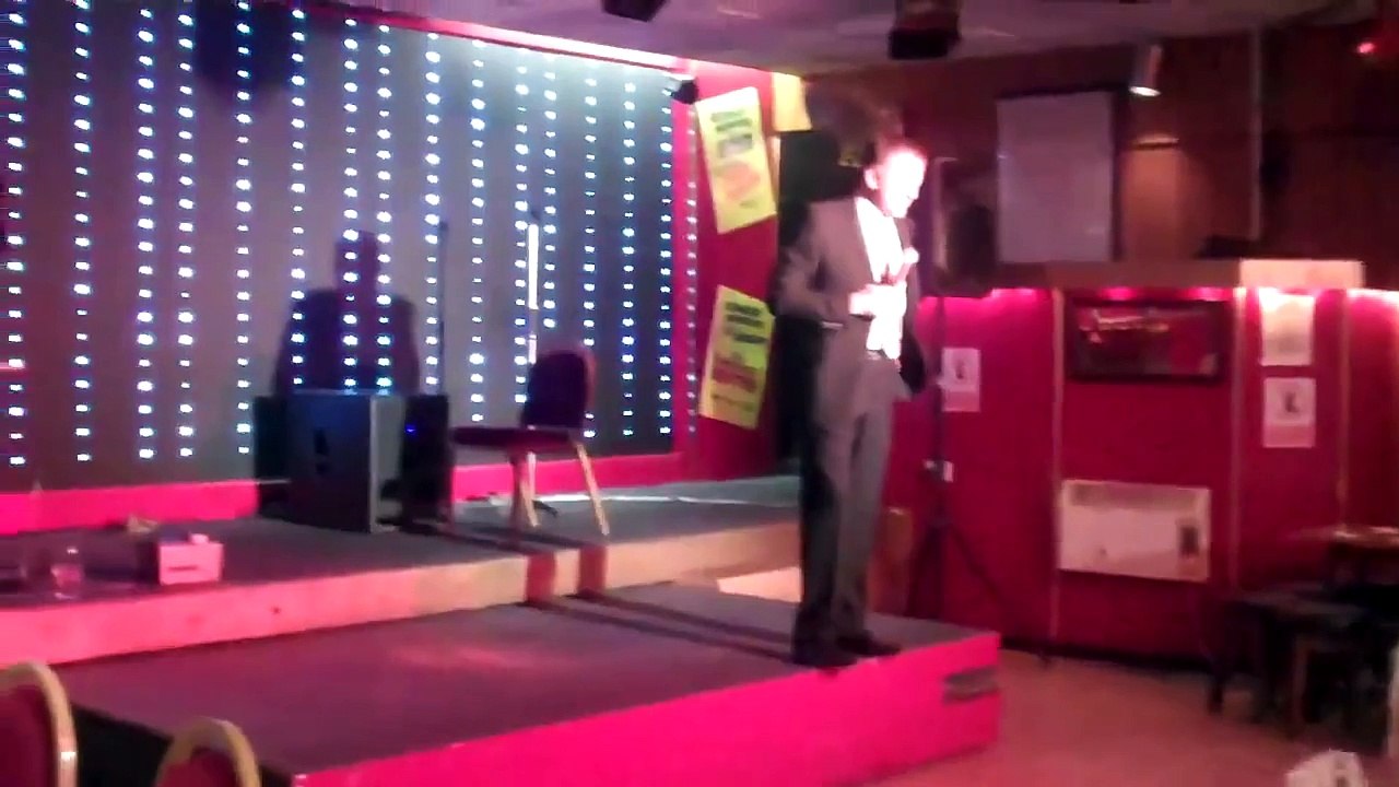 Duncan "chase me" Norvelle at Bernard Manning's...