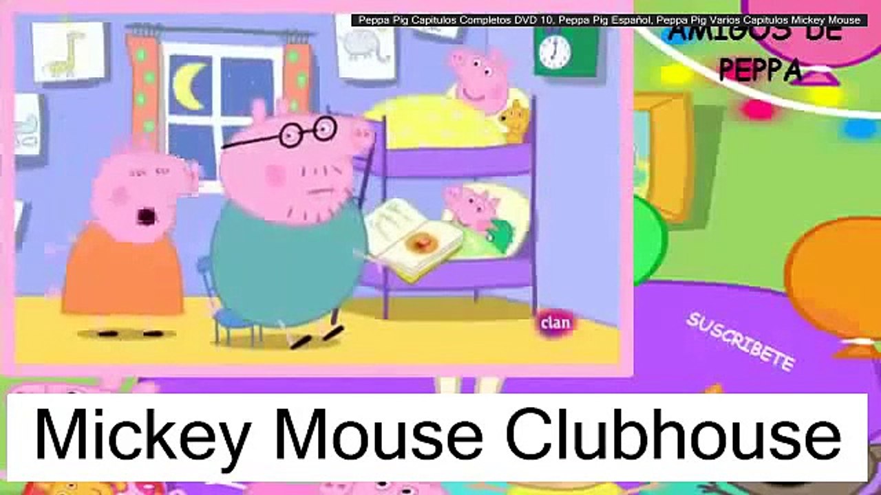 Peppa Pig Capitulos Completos DVD 10, Peppa Pig Español, Peppa Pig Varios Capitulos Mickey Mouse