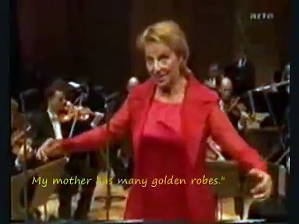 Anne Sofie von Otter - Erlkönig (with English subtitles)