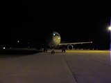 US Airways A321-Football Charter-Engine Startup-Champaign, IL (CMI)