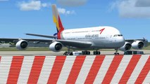 FSX ASIANA AIRLINES  A380-841 Special Edition