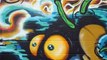 Graffiti Art, Graffiti Bombing in Kaka'ako, Honolulu, Hawaii
