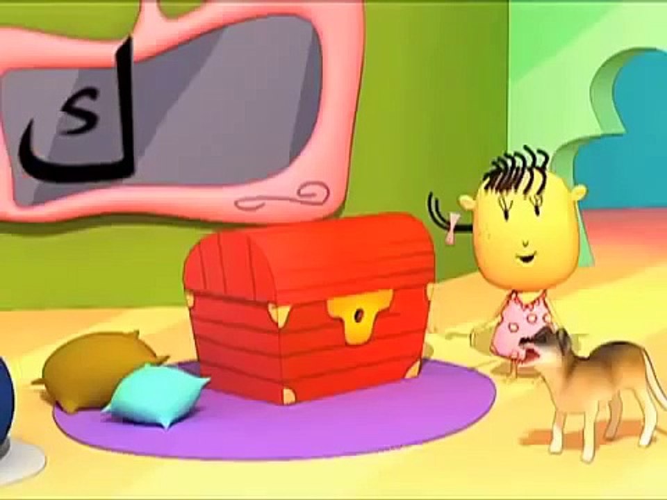 baraem rosie cartoons arabic bara3em Nan wa Lili Learn Letters