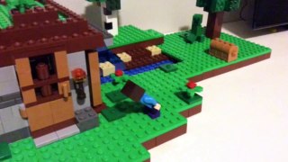 Creeper Encounter - Minecraft Lego Short