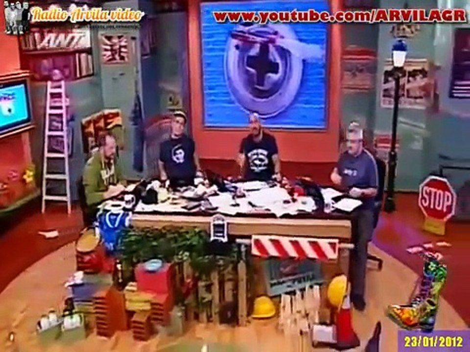 ΡΑΔΙΟ ΑΡΒΥΛΑ - Το μηχάνημα που σπάει τον πάγο! Super League