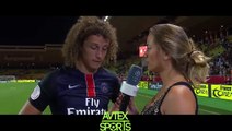 Ligue 1 - David Luiz Staring At Journalist's Boobs During His interview