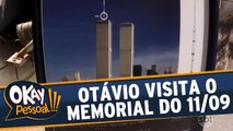 Otávio Mesquita visita o Memorial do 11 de Setembro