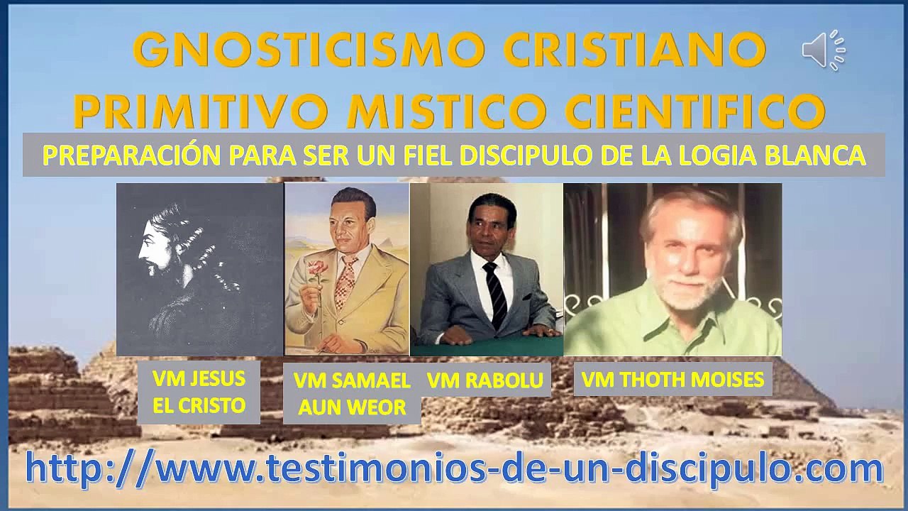 GNOSTICISMO CRISTIANO PRIMITIVO MÍSTICO CIENTIFICO