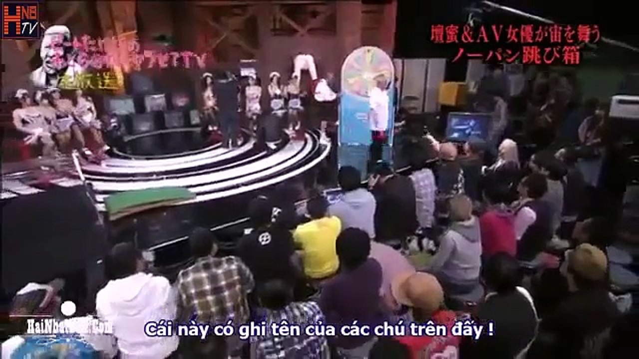 Gameshow Nhật Bản thánh nữ hội tụ   Phần thi nhảy ngựa    HNBTeam Vietsub 1