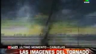Falso tornado en Cañuelas