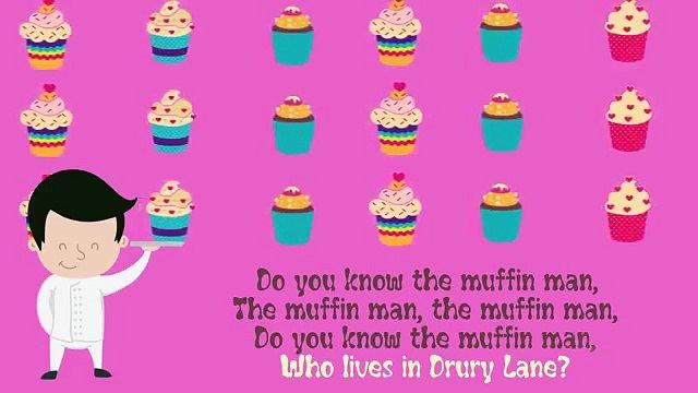 Do you know the Muffin Man? ♫ Kids Songs Nursery Rhymes - Song with Lyrics Sing-Along