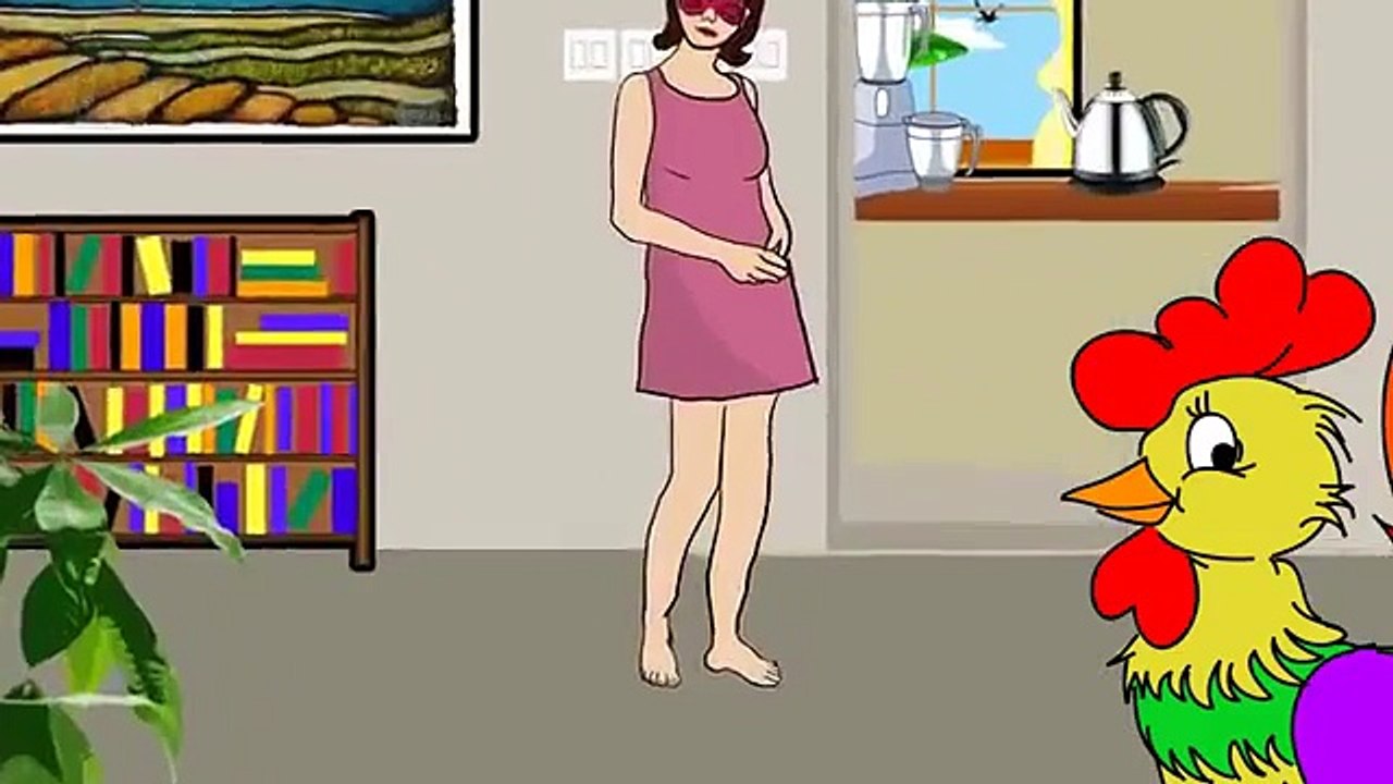 Cock A Doodle Doo - Extended Lyrics Video - Nursery Rhymes for Children