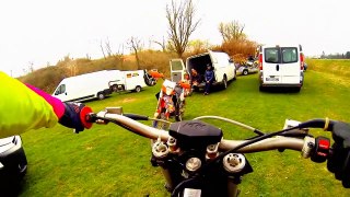 Mx Saclay with epic crash