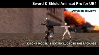 Sword & Shield Animset Pro for UE4