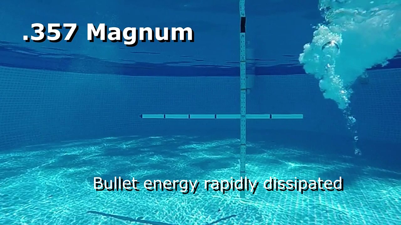 What Happens When Bullets Are Fired Into Water ?
