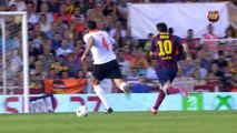 Barça Congratulate Messi for breaking Zarra's record