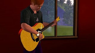 The Sims 3 | Il mio Sim suona la chitarra