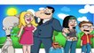Finger Family Nursery Rhymes American Dad Cartoon Finger Family Rhymes for Children 2D Ani