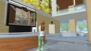 SECOND LIFE - VIRTUAL HOSPITAL OF THE FUTURE PALOMAR WEST VISION COMING TO LIFE