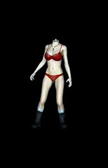 headless girl 3D/chica sin cabeza 3D