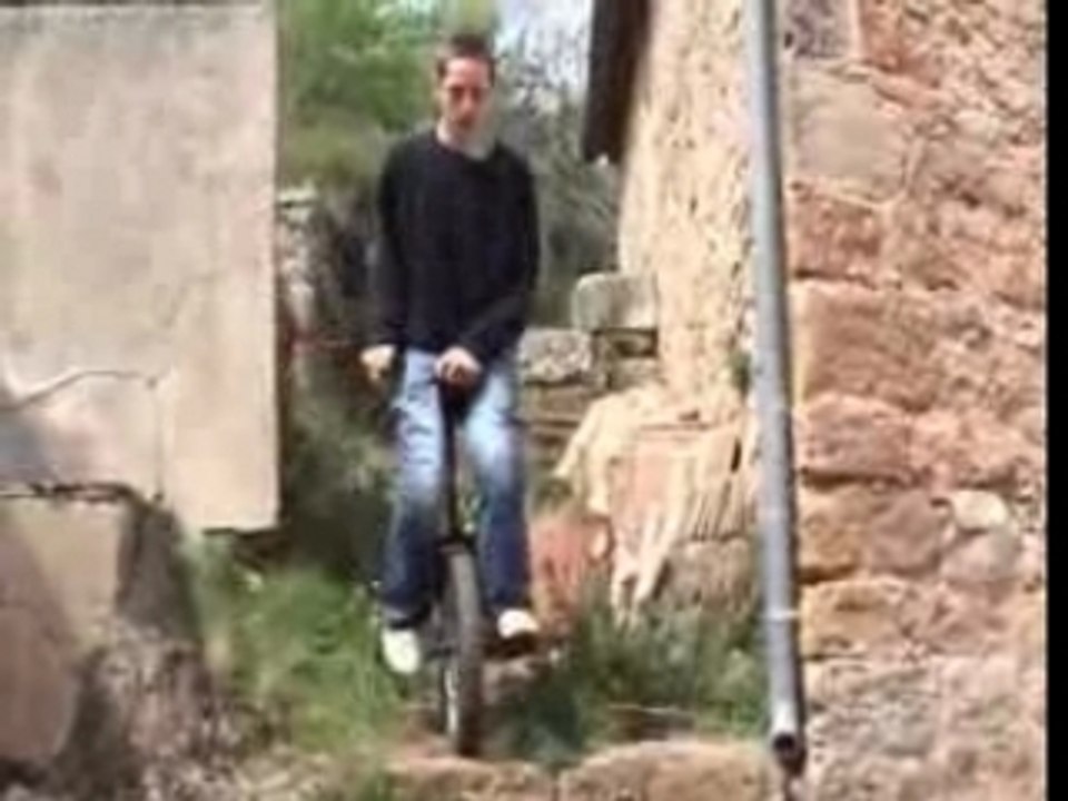 session de monocycle steet trial flat