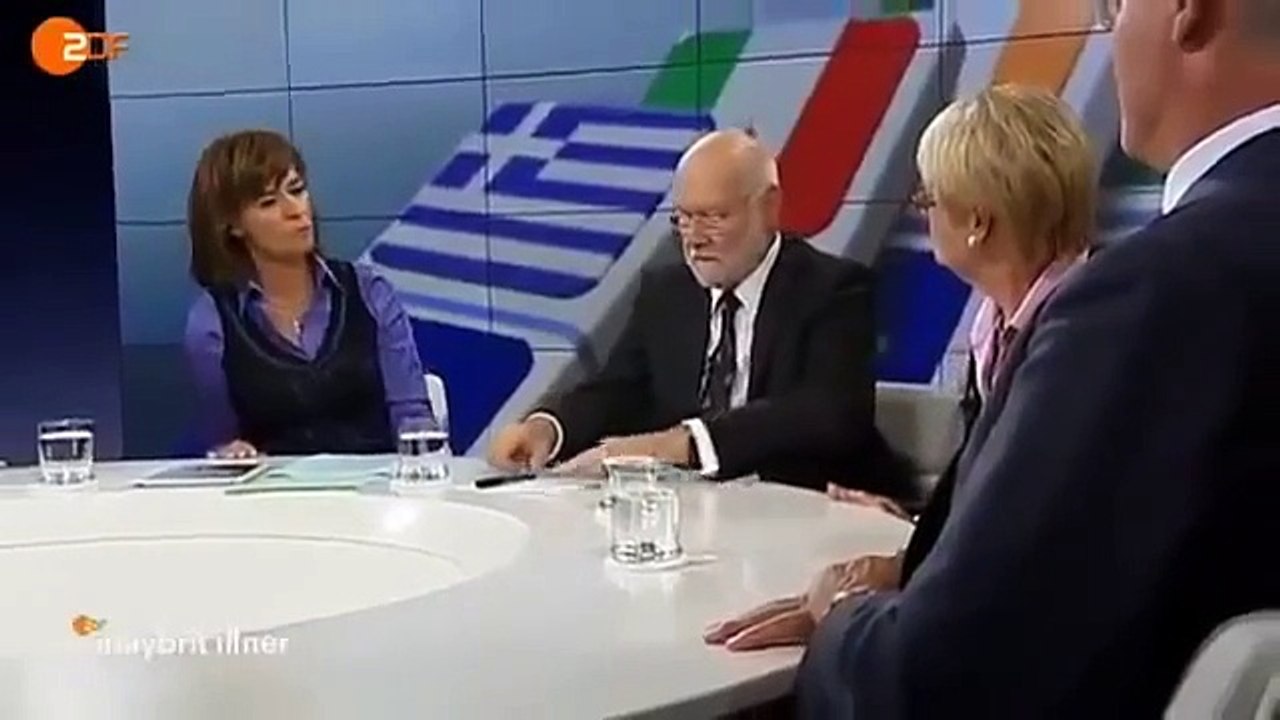 Der Skandal   Prof der AFD Starbatty bei Maybrit Illner   Europa ist, wenn Deutschland zahlt