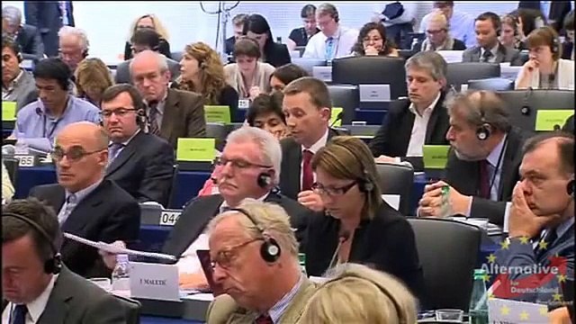 Bernd Lucke (AfD) im ECON: Fragen an EZB-Präsident Mario Draghi