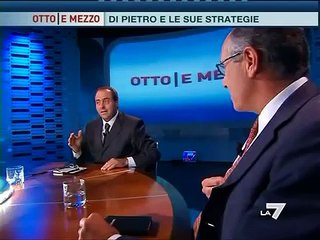 DI PIETRO:  MANDATI VIA DAL TG1 A 8 E MEZZO - PARTE 3 - 23/06/09