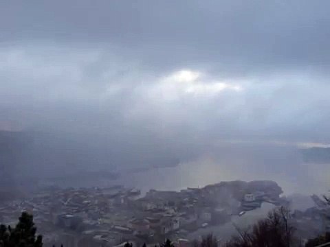 Time lapse from Fløien overlooking Bergen