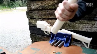 视频: 3D打印步枪Grizzly 2.0 发射10枚子弹