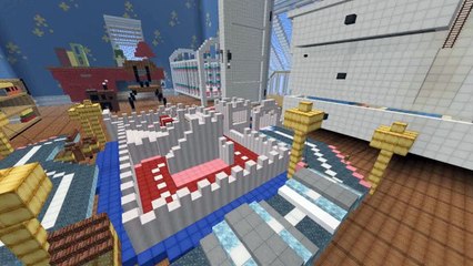 Minecraft Mario kart 8 GBA ribbon road