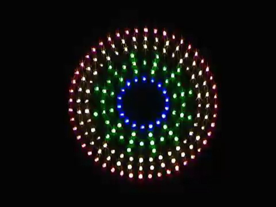 AudioLites Color Light Organ - Bach: Toccata and Fugue