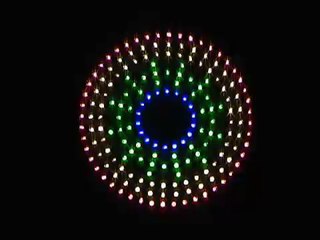 AudioLites Color Light Organ - Bach: Toccata and Fugue