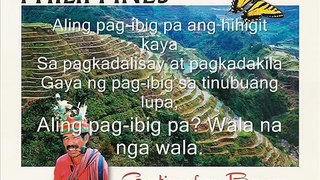 Inang Laya - Pag-ibig sa Tinubuang Lupa  with lyrics
