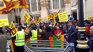 PROTEST AGAINST LTTE LONDON FEB 14, 2009