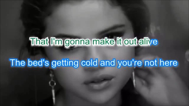 Selena Gomez - The Heart Wants What It Wants Karaoke Version Cover With Lyrics