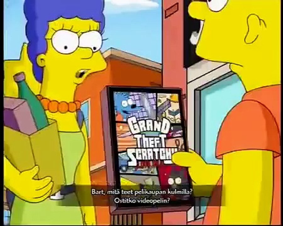 The Simpsons Game finnish Walkthrough Part 1/24 | Bartman Begins - Xbox 360