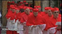 Cardinals take oath of secrecy as Conclave begins