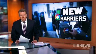 Nine News Sydney - New Opal Card barriers (26/8/2015)
