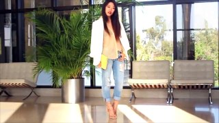 How I Style   BOYFRIEND JEANS Tashia makeup