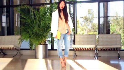 How I Style   BOYFRIEND JEANS Tashia makeup