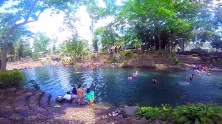 Bato Spring and  Isdaan Floating Resort, Laguna Philippines - GoPro 2015