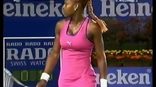 Martina Hingis v. Serena Williams | 2001 Australian Open Highlights