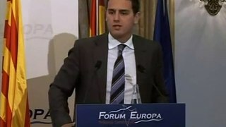 C's - Albert Rivera en Fórum Europa 30-04-2009 Parte 1 de 2
