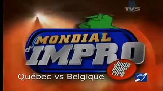 Impro 2007 Québec vs Belgique - 03 - Pauvre planète!