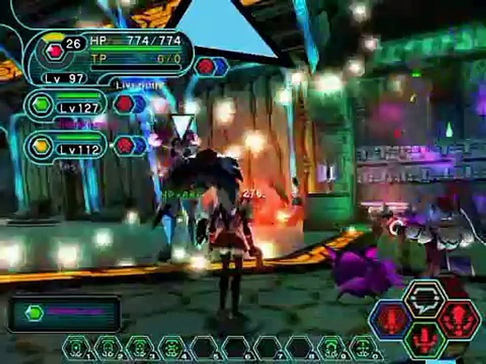 PSO Today's Rate - Battle scene 1