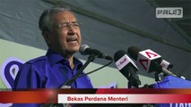 Tun Mahathir Enggan Tarik Balik Kenyataan Lim Kit Siang 'RASIS' 1/5/2013
