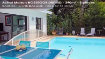 Villa HOSSEGOR Immobilier Barnes Côte Basque